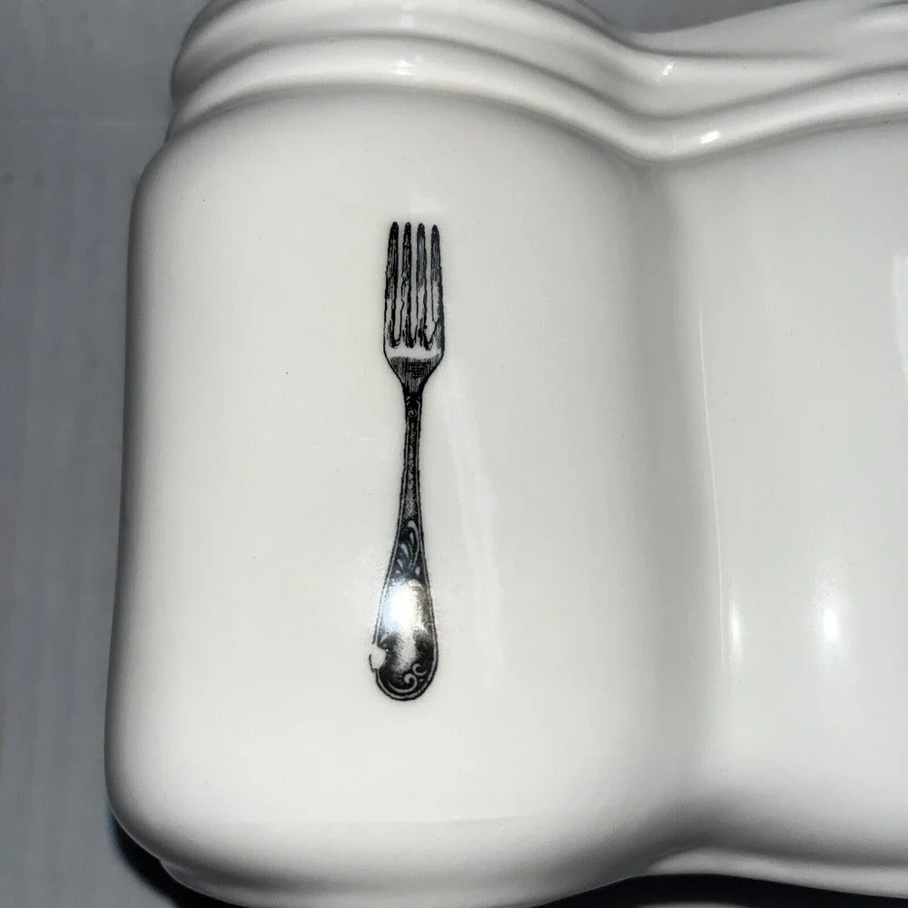 Kitchen Cutlery Utensil Holder Caddy Flatware Spoon Organizer Storage